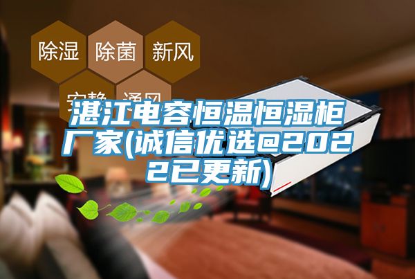 湛江电容恒温恒湿柜厂家(诚信优选@2022已更新)