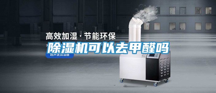 除湿机可以去甲醛吗