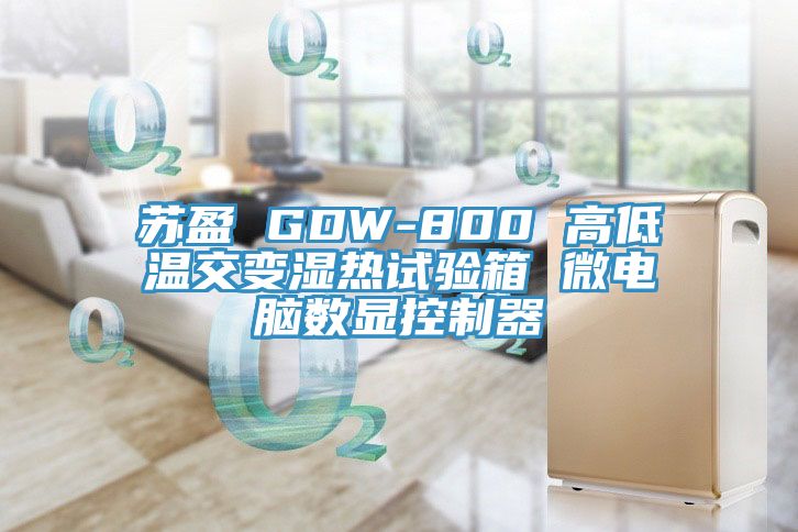 苏盈 GDW-800 高低温交变湿热试验箱 微电脑数显控制器