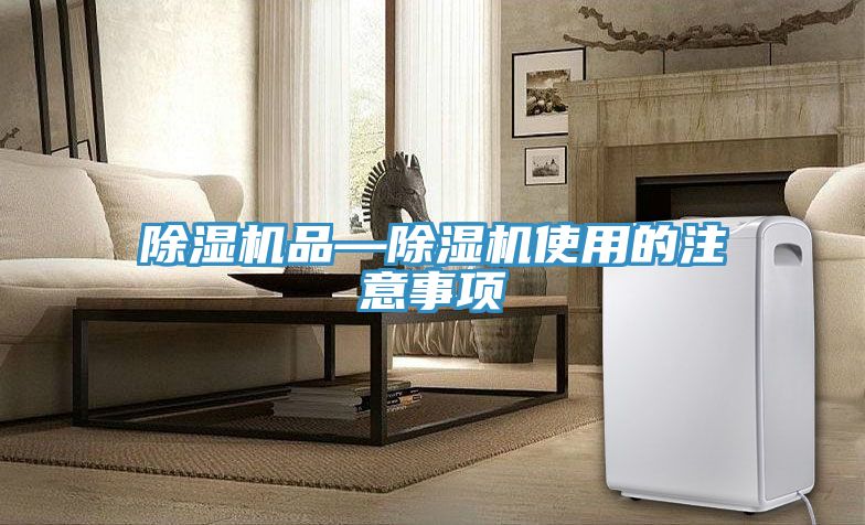 除湿机品—除湿机使用的注意事项