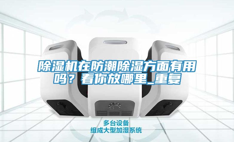 除湿机在防潮除湿方面有用吗？看你放哪里_重复