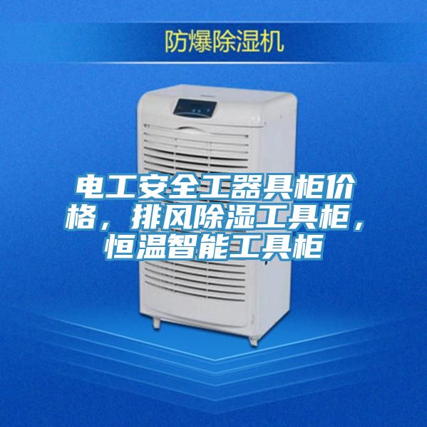 电工安全工器具柜价格，排风除湿工具柜，恒温智能工具柜