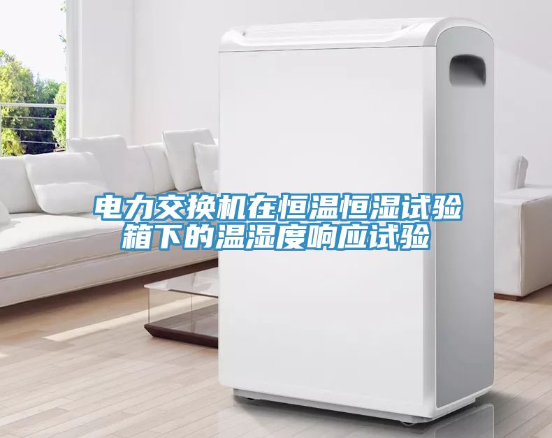 电力交换机在恒温恒湿试验箱下的温湿度响应试验
