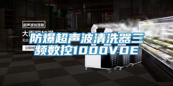 防爆超声波清洗器三频数控1000VDE
