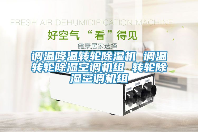 调温降温转轮除湿机 调温转轮除湿空调机组 转轮除湿空调机组