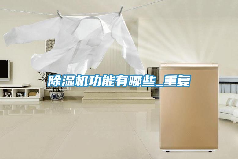 除湿机功能有哪些_重复