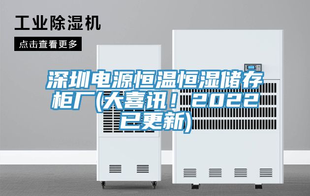 深圳电源恒温恒湿储存柜厂(大喜讯！2022已更新)