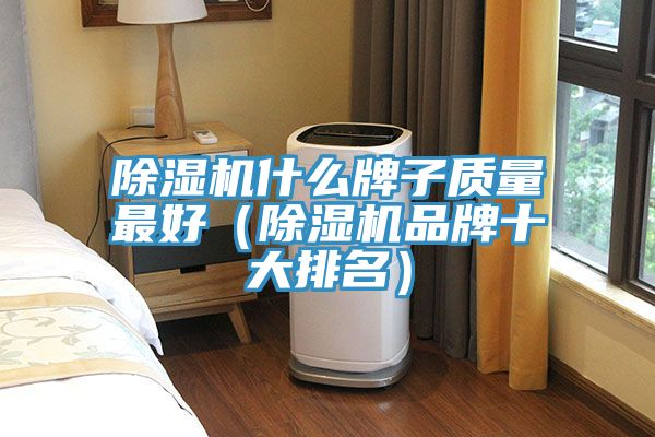 除湿机什么牌子质量最好（除湿机品牌十大排名）