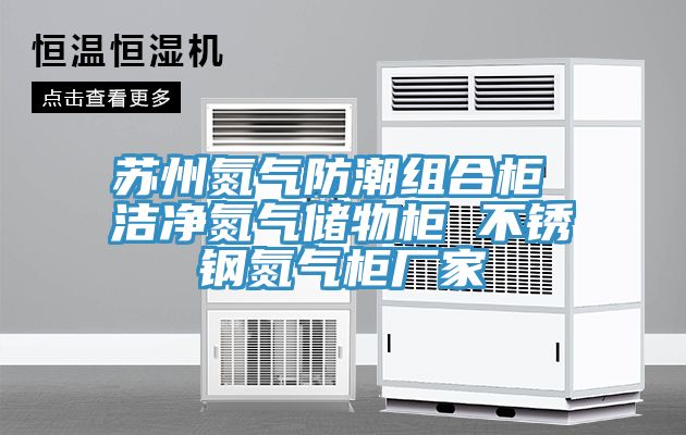 苏州氮气防潮组合柜 洁净氮气储物柜 不锈钢氮气柜厂家