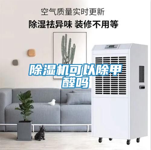 除湿机可以除甲醛吗