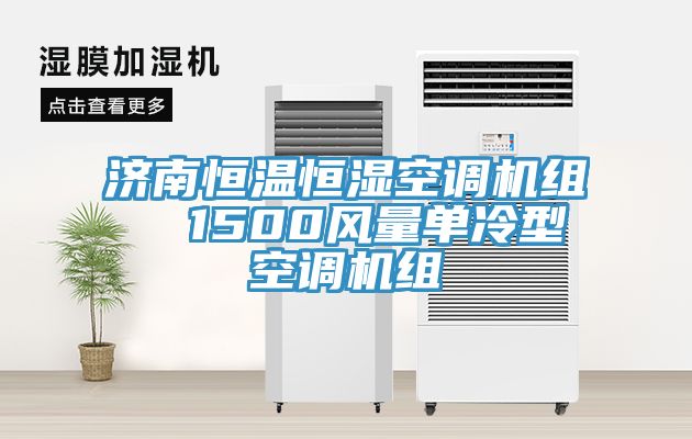 济南恒温恒湿空调机组  1500风量单冷型空调机组