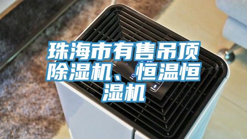 珠海市有售吊顶除湿机、恒温恒湿机