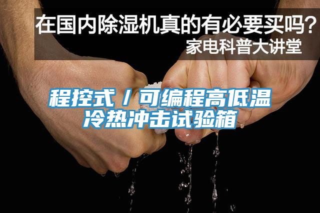 程控式／可编程高低温冷热冲击试验箱