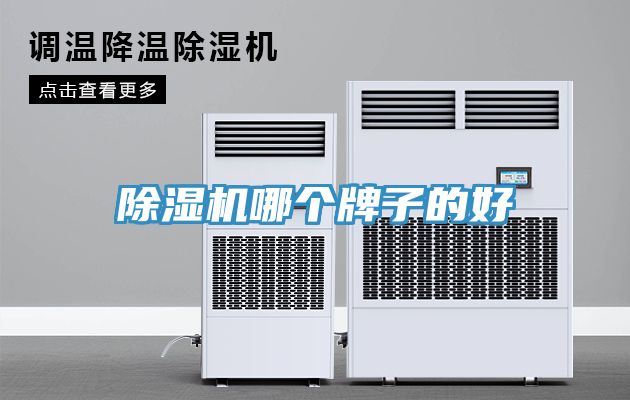 除湿机哪个牌子的好