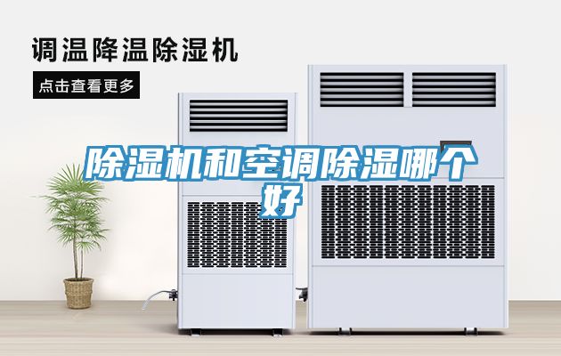 除湿机和空调除湿哪个好