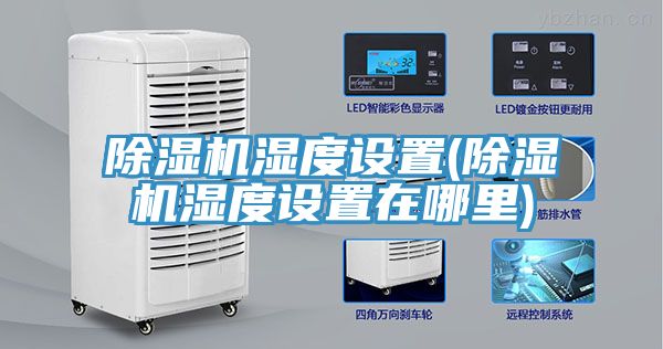 除湿机湿度设置(除湿机湿度设置在哪里)