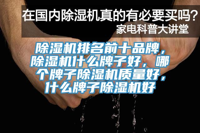除湿机排名前十品牌，除湿机什么牌子好，哪个牌子除湿机质量好，什么牌子除湿机好