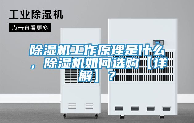 除湿机工作原理是什么，除湿机如何选购【详解】？