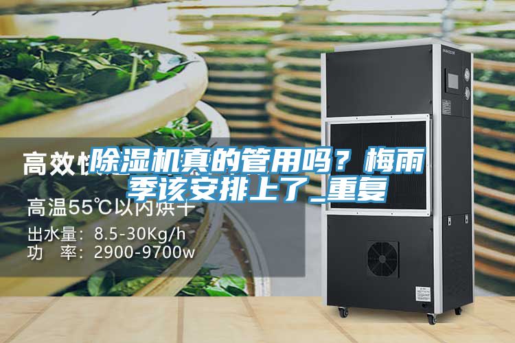 除湿机真的管用吗？梅雨季该安排上了_重复