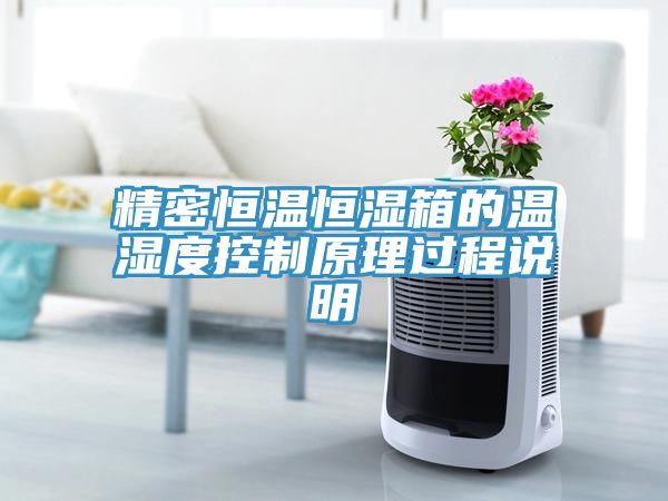 精密恒温恒湿箱的温湿度控制原理过程说明