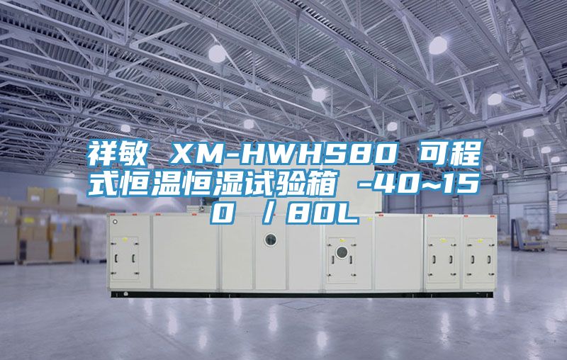 祥敏 XM-HWHS80 可程式恒温恒湿试验箱 -40~150℃／80L