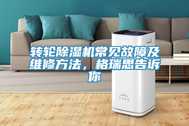 转轮除湿机常见故障及维修方法，格瑞思告诉你