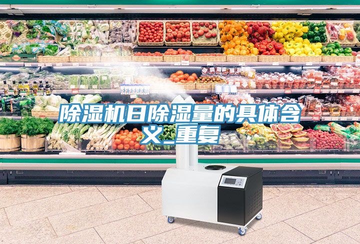 除湿机日除湿量的具体含义_重复
