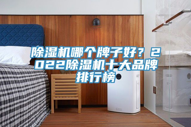 除湿机哪个牌子好？2022除湿机十大品牌排行榜