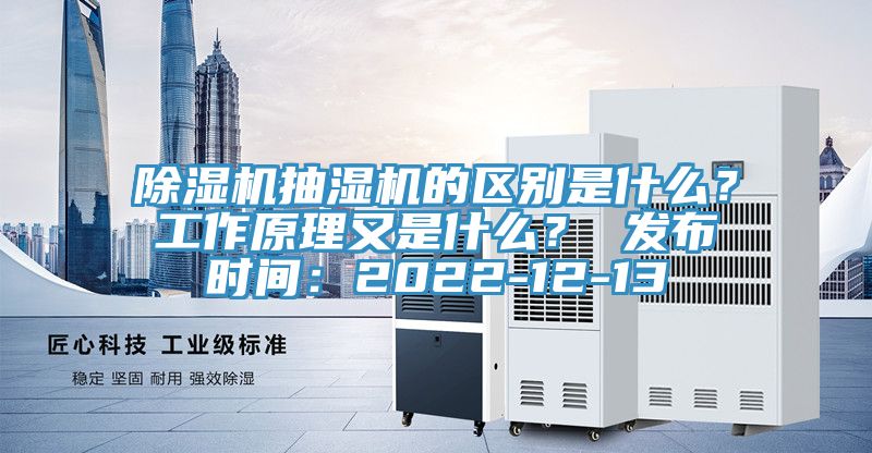 除湿机抽湿机的区别是什么？工作原理又是什么？ 发布时间：2022-12-13