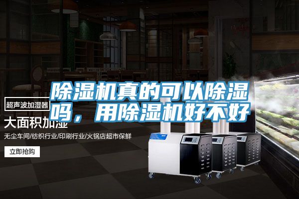 除湿机真的可以除湿吗，用除湿机好不好