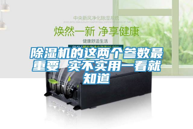 除湿机的这两个参数最重要 实不实用一看就知道