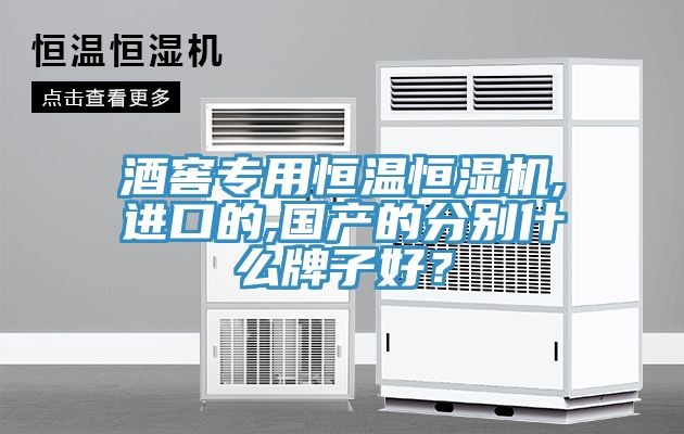 酒窖专用恒温恒湿机,进口的,国产的分别什么牌子好？