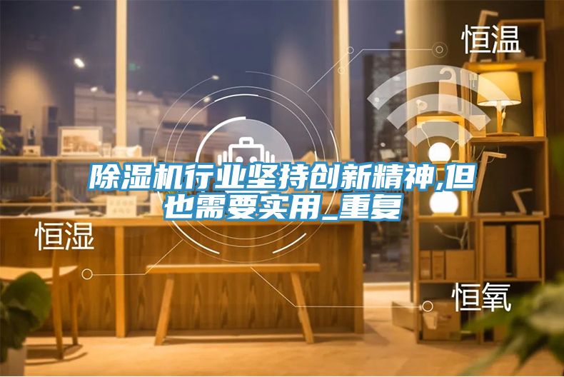 除湿机行业坚持创新精神,但也需要实用_重复