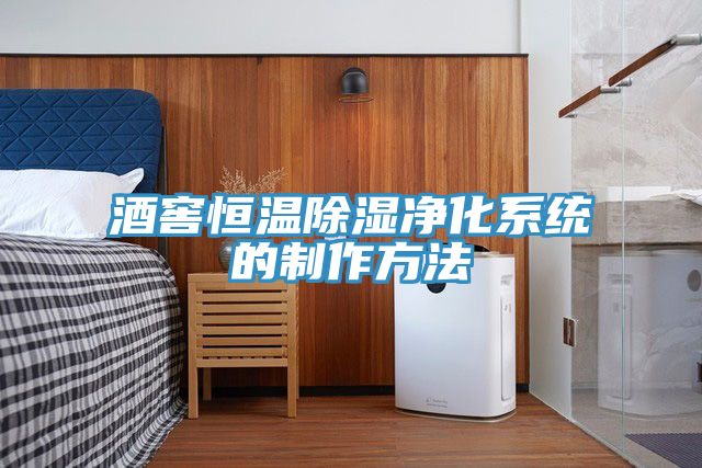 酒窖恒温除湿净化系统的制作方法