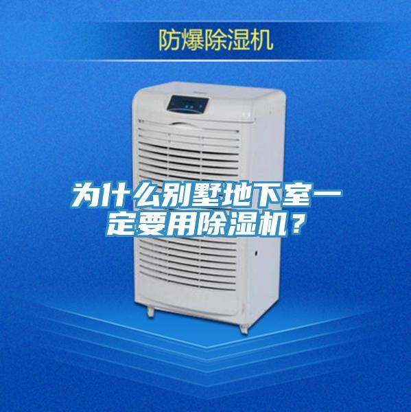 为什么别墅地下室一定要用除湿机？