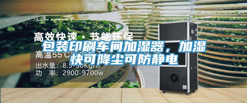 包装印刷车间加湿器，加湿快可降尘可防静电